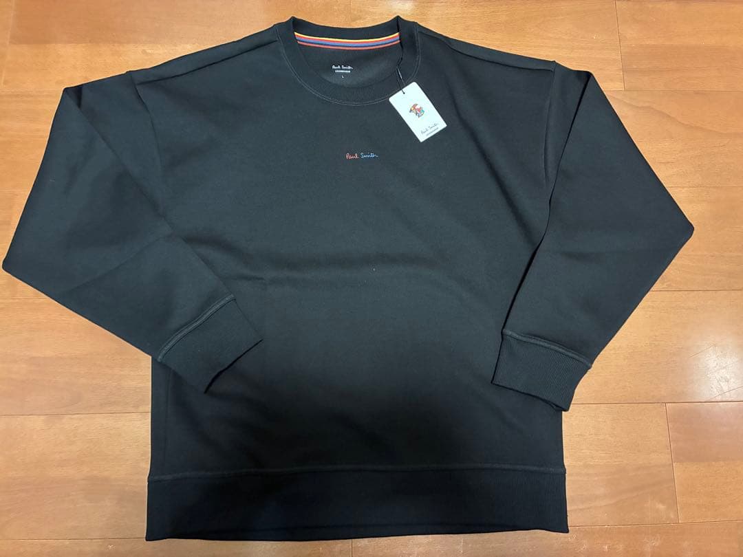 Paul Smith ブラック スウェット Lサイズ　メンズ　新品　ポールスミス