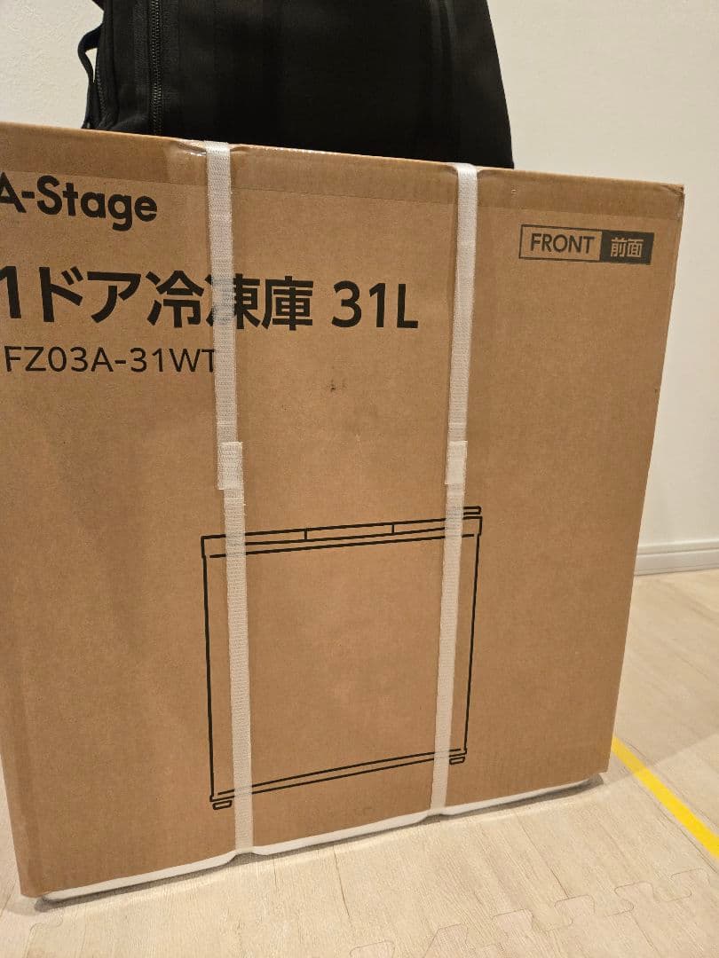 1ドア冷凍庫 FZ03A-31WT 31L
