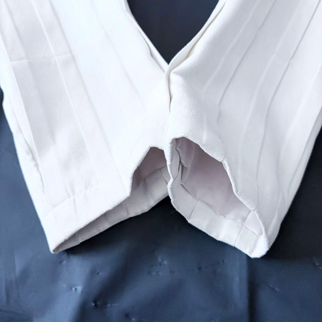 6163 【希少】 イッセイミヤケ プリーツ シャツジャケット クリーム 1