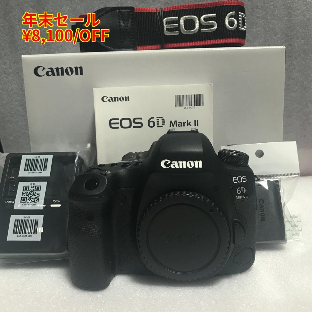 ショット数9,600回 ≪美品≫ EOS 6D Mark II ボディ