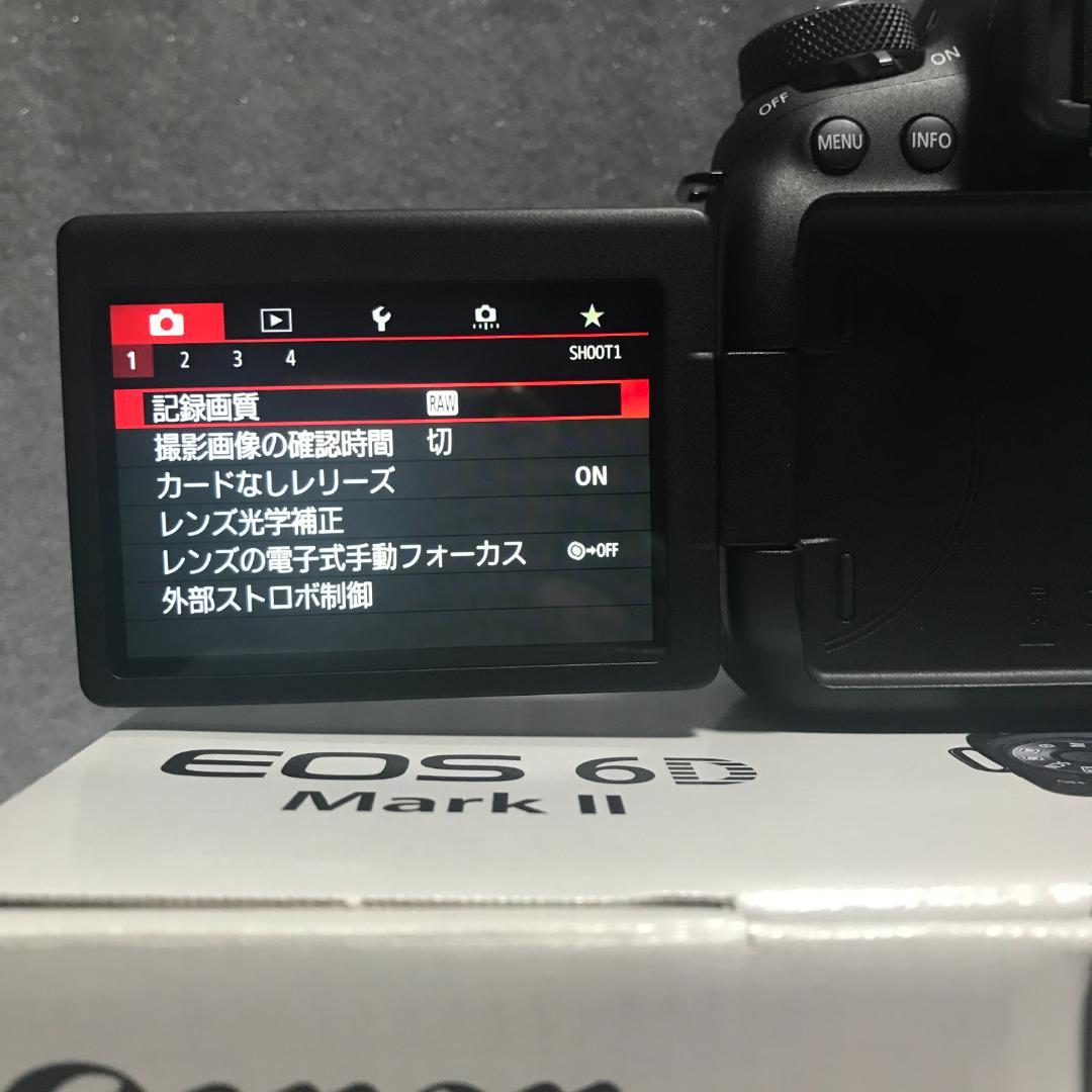 ショット数9,600回 ≪美品≫ EOS 6D Mark II ボディ