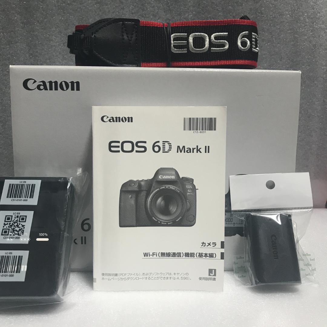 ショット数9,600回 ≪美品≫ EOS 6D Mark II ボディ