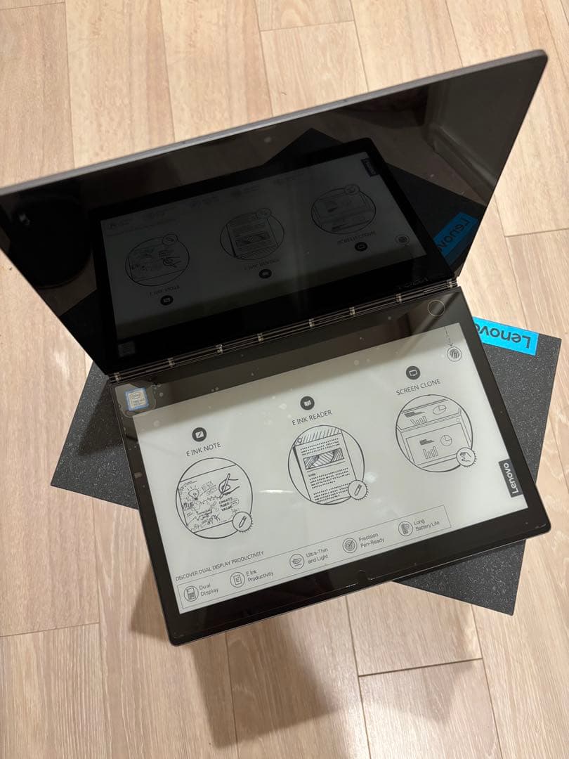 Yogabook c930 2画面•E-ink・ペン入力対応
