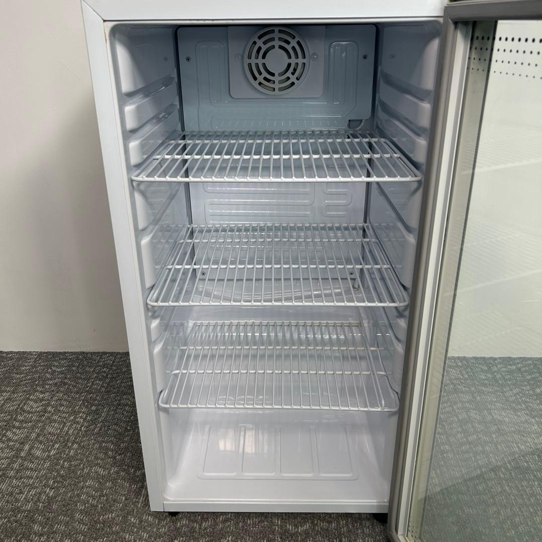 108業務用 冷蔵ショーケース オフィスコンビニ XW-105 左右開き 小型