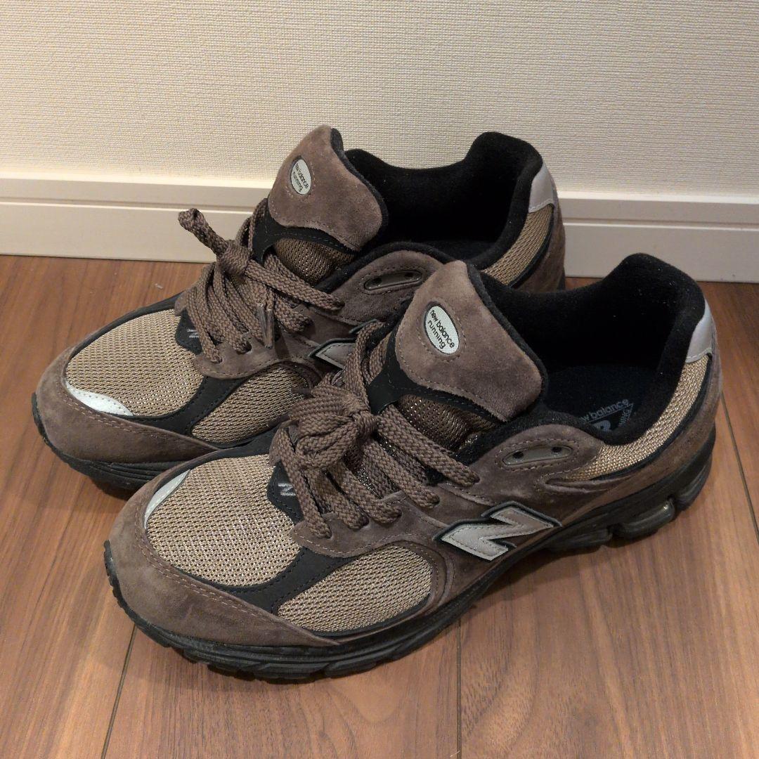 靴 NewBalance2002RDarkMushroomBlackMushroom