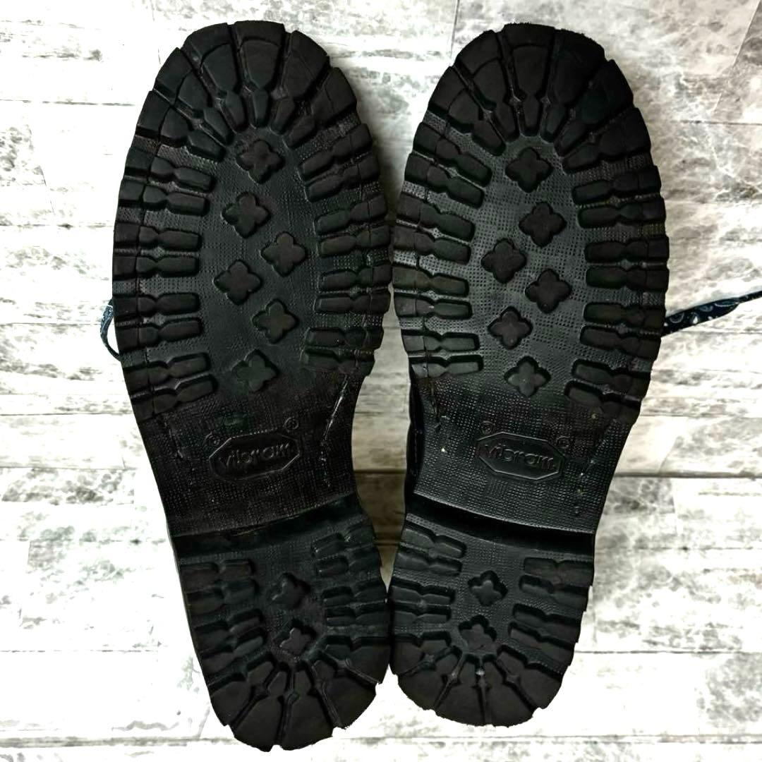 BUTTERO ブッテロ　キルティング　ブーツ　本革　ダークネイビー　23.5㎝