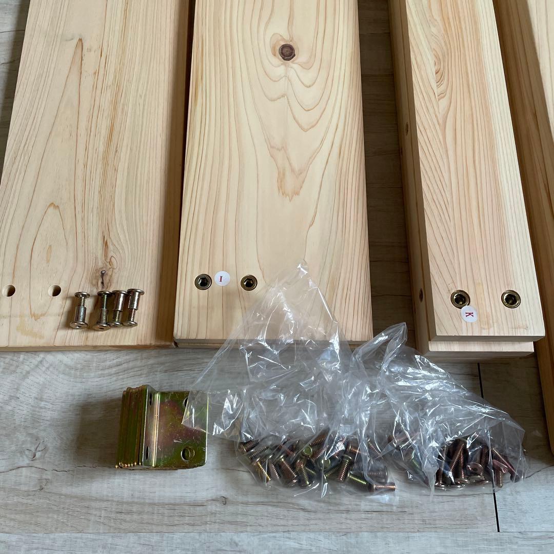 ⭐︎美品☆ 檜すのこベット シングルサイズ