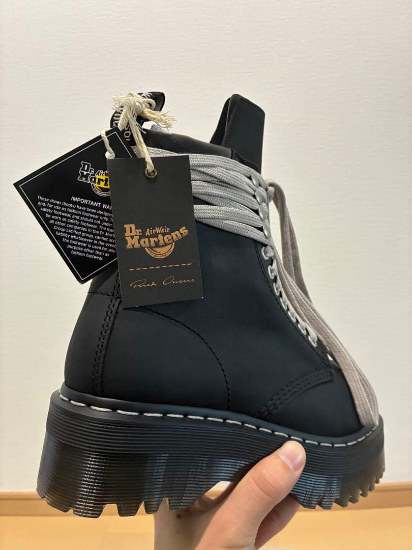Rick Owens×Dr.martens STEEL TOE BOOT
