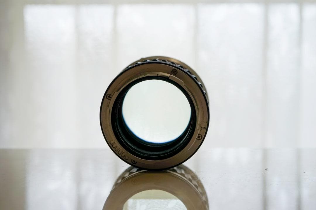 KMZ PO-2-2M 75mm f2 ライカM改 虹ゴースト グルグルボケ