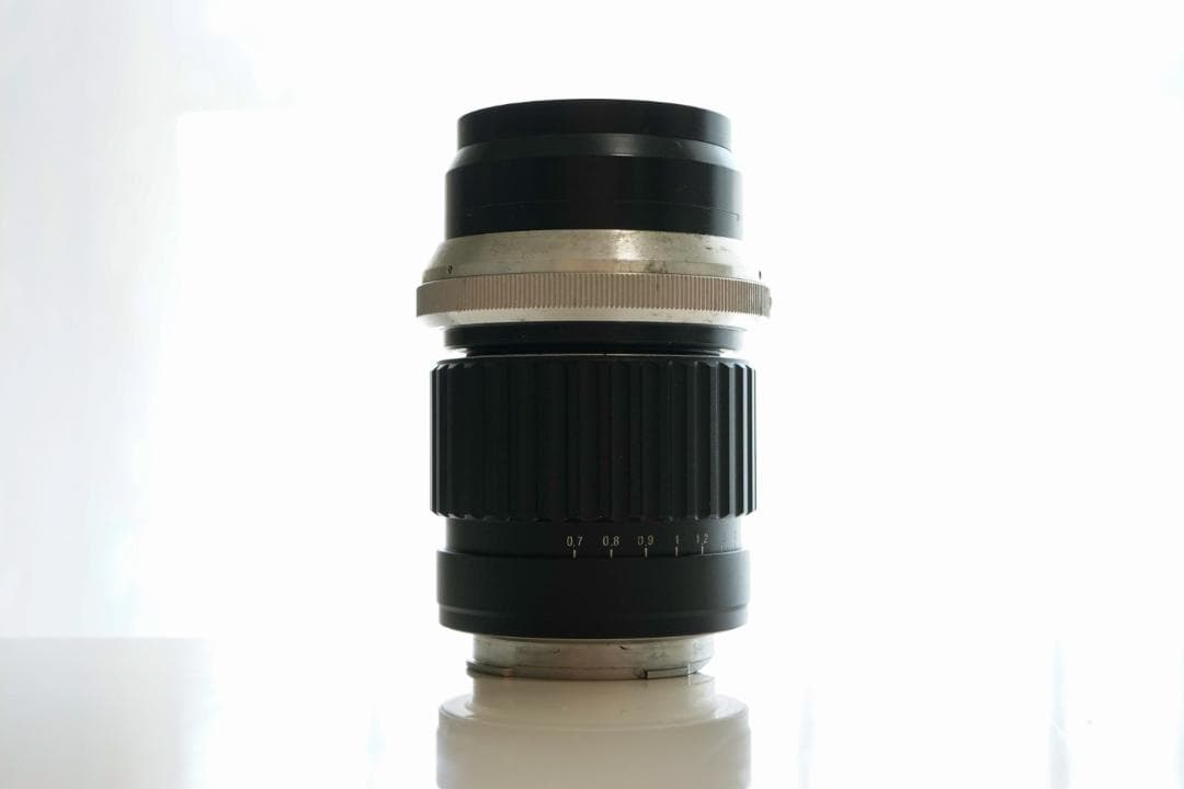 KMZ PO-2-2M 75mm f2 ライカM改 虹ゴースト グルグルボケ