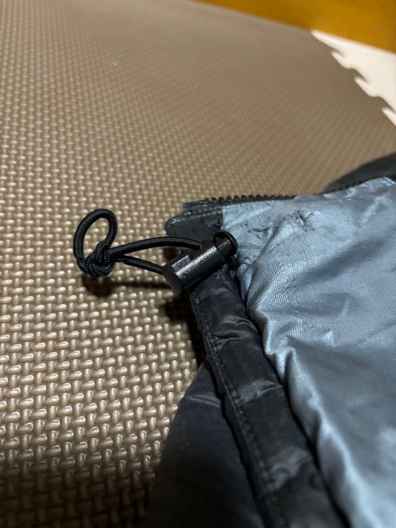 patagonia ダスパーカ　ダスパーカー　黒　ツギハギ　ブラック