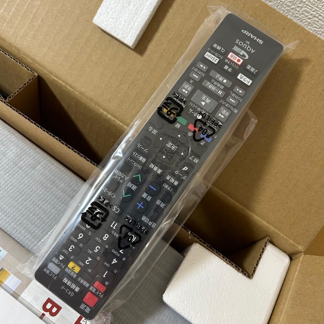 シャープ AQUOSブルーレイディスクレコーダーBD-NW2000まと丸 未使用