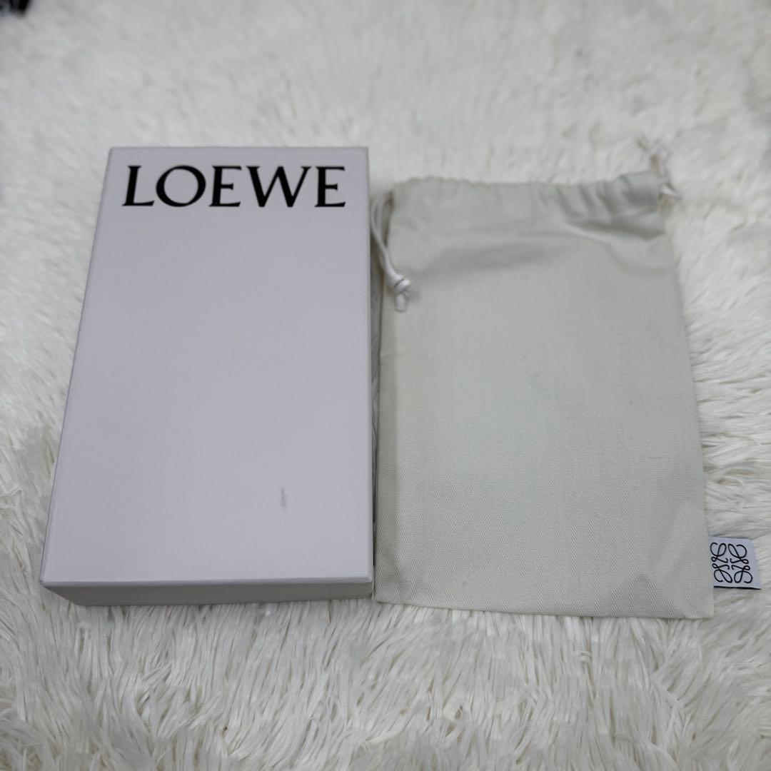 ✨美品✨ ロエベ　パズル　ブラック レザー 長財布 ファスナー アナグラム