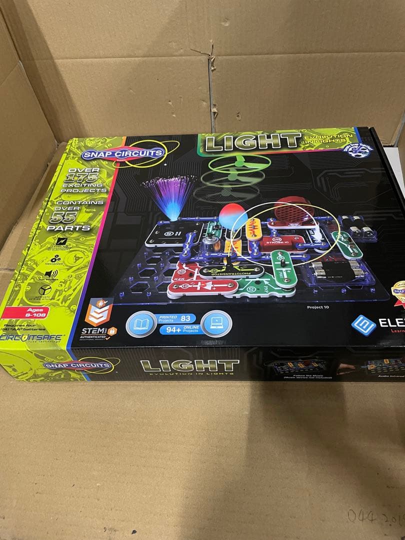Snap Circuits LIGHT 電子機器探検キット