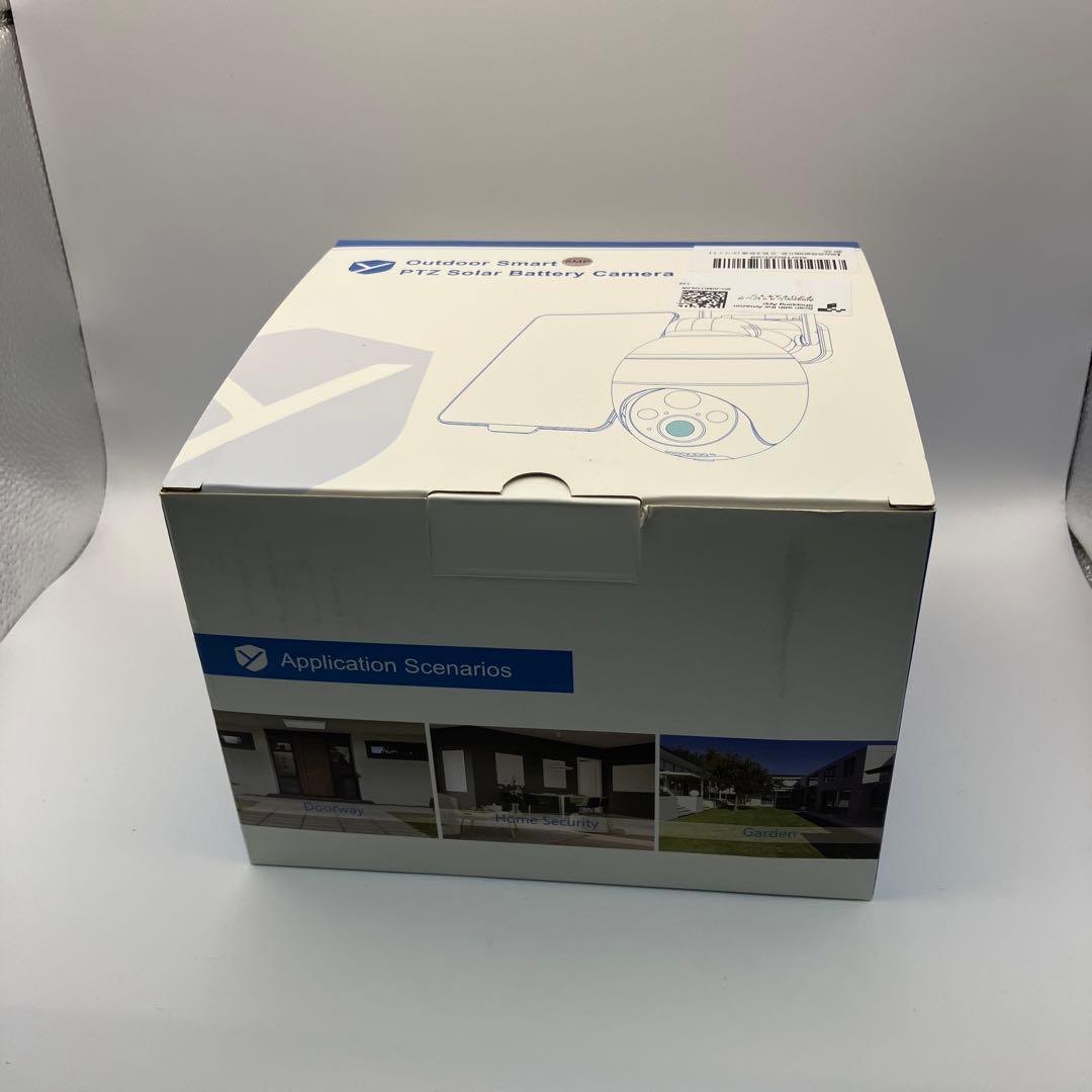 高性能防犯カメラ　YESRAMO防犯カメラ 屋外 ソーラー 360広角撮影 PI