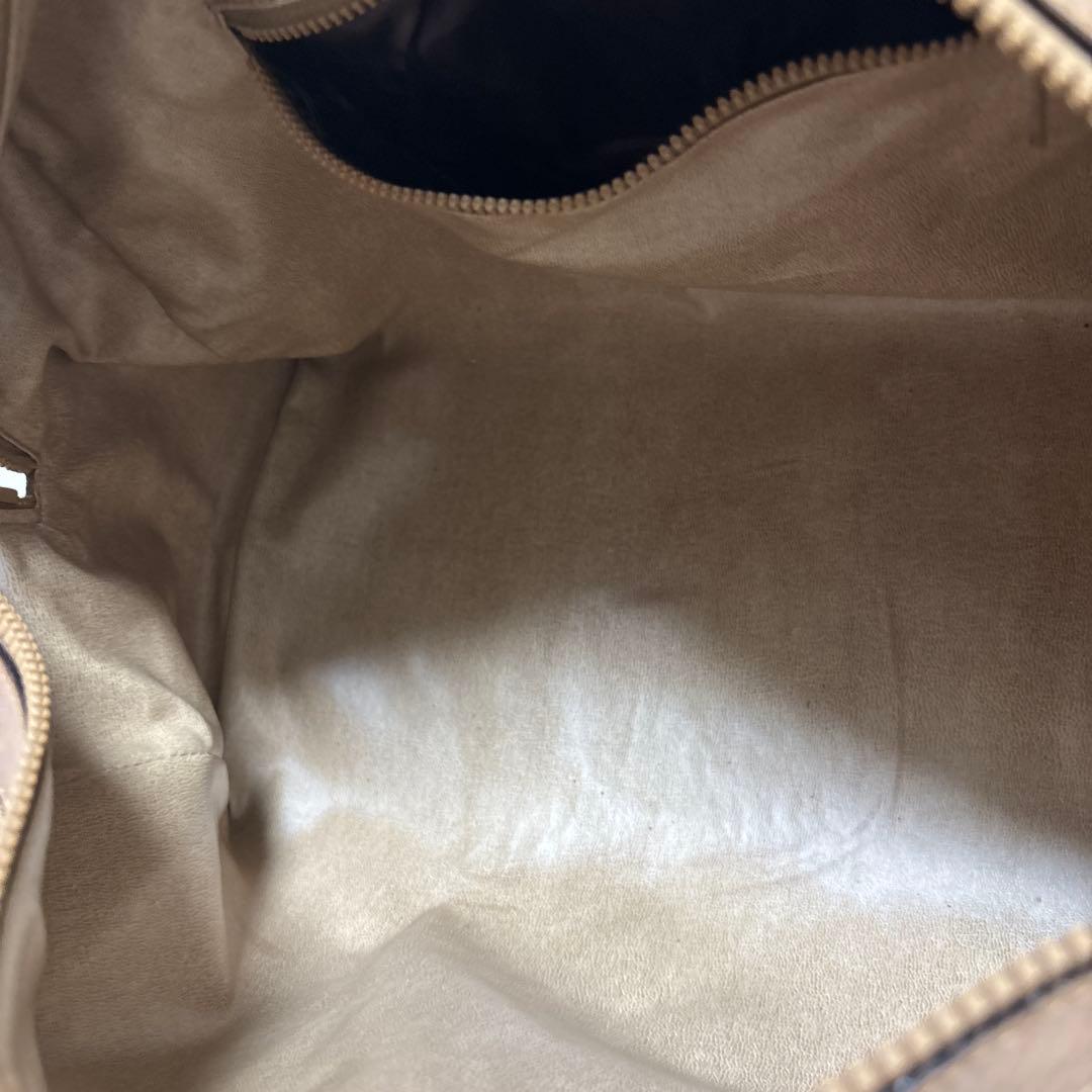 ✨希少✨　CELINE　セリーヌ　ボストンバッグ　Cマカダム　キャンバス　レザー