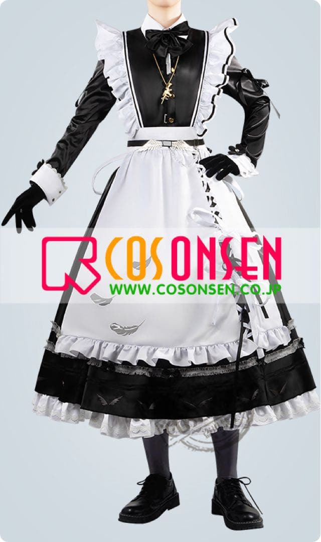 叶 メイド服 コスプレ