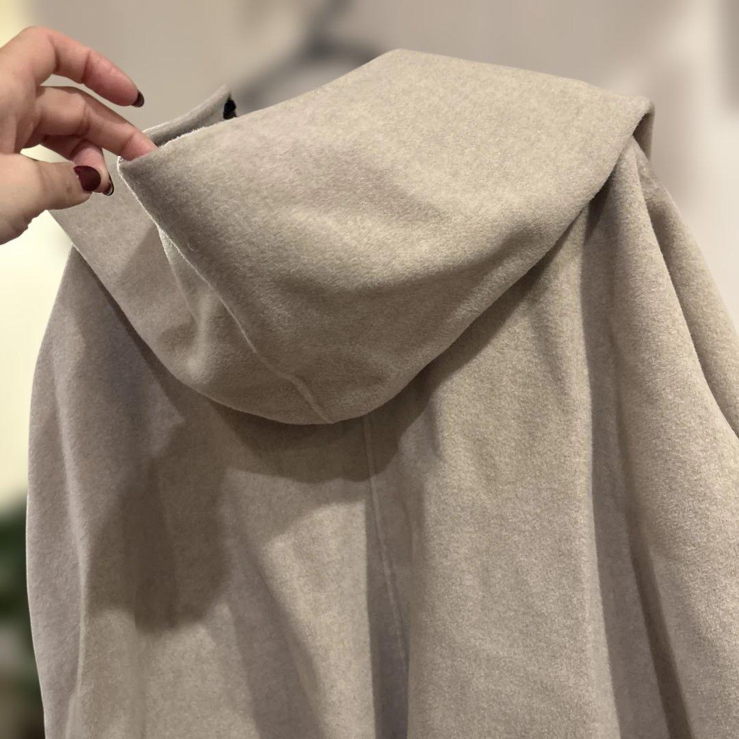 新品未使用　styling/ スタイリング リバーフードコート　ベージュ