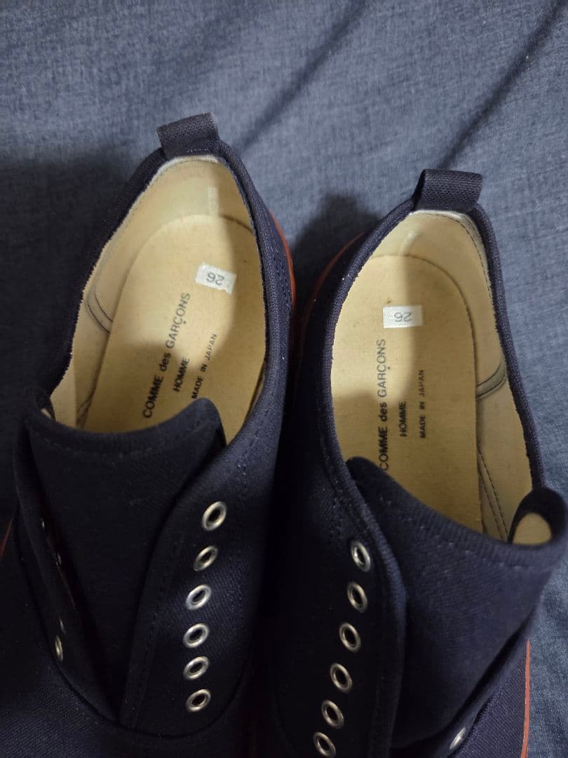 ほぼ未使用 コムデギャルソンオム スニーカー　26cm