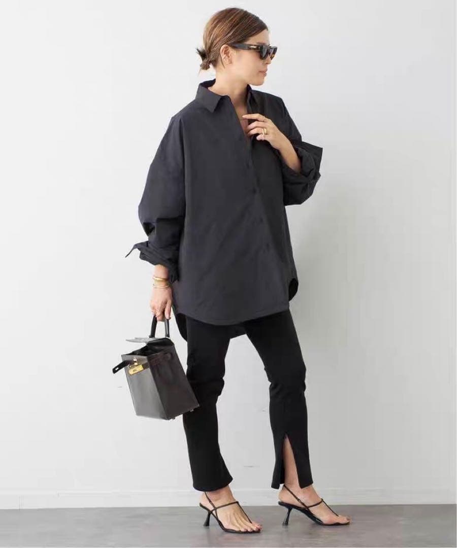 【CALUX/キャラクス】SHIRT JACKET バッグ付き