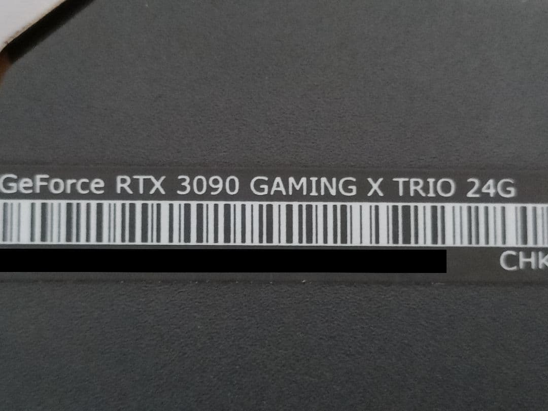 メ*ル様 MSI GeForce RTX3090 24GB GAMING X T