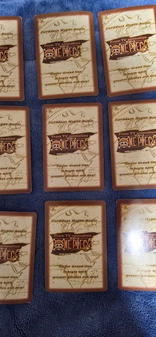 旧ワンピースカード　ハイパーバトル　カードダス ルフィ まとめ売り 絶版 レア