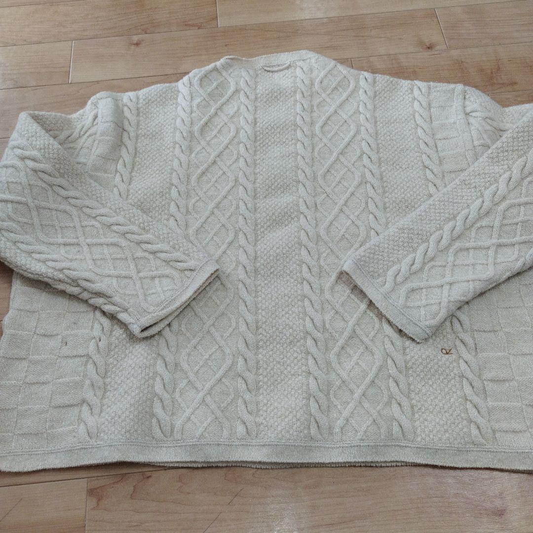 【37】45R コットンシェットランドの908 セーター　ナチュラル