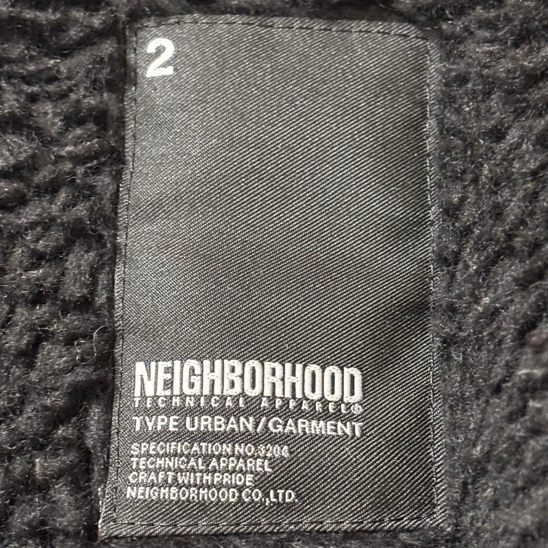 neighborhood N-1 デッキ　ジャケット　ボア　ブルゾン　フェード