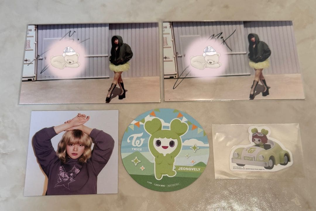 TWICE strategy 直筆サイン入りポストカード　ジョンヨン　まとめ