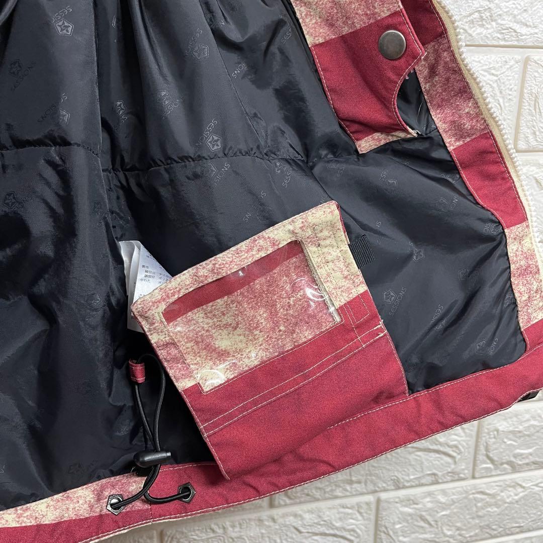 美品　SESSIONS セッションズ　星条旗柄　ボードウェア　S burton