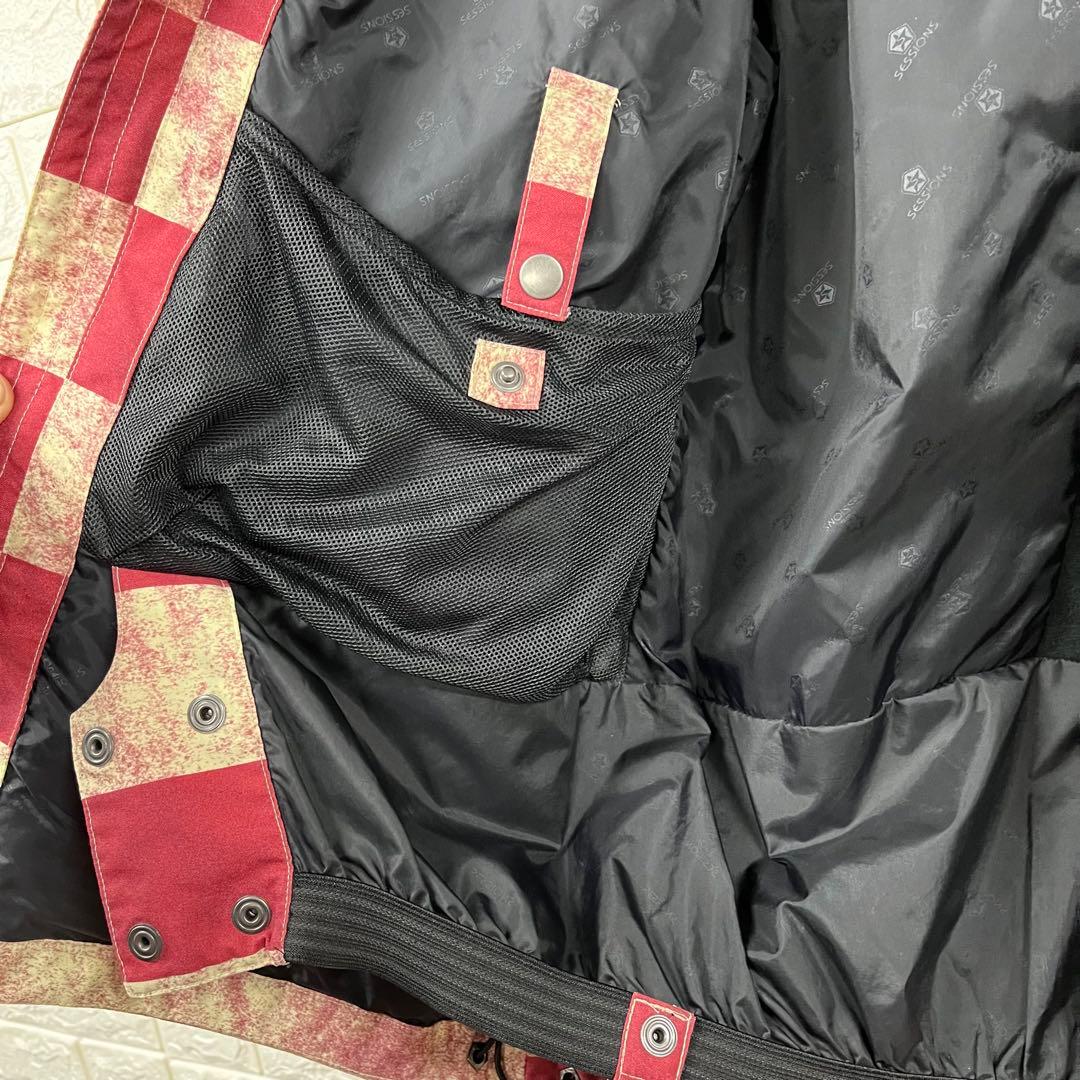 美品　SESSIONS セッションズ　星条旗柄　ボードウェア　S burton