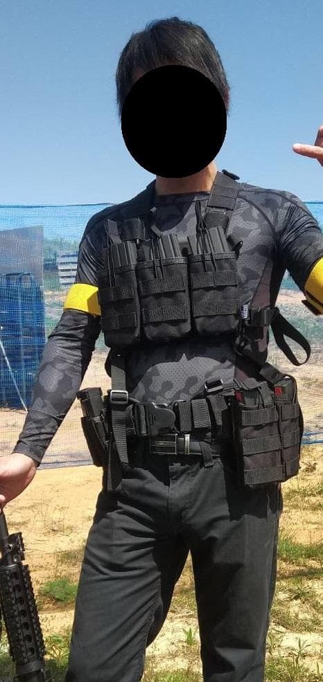 次世代電動ガン Mk18 Mod.1　ハイキャパゴールドマッチ　サバゲーセット