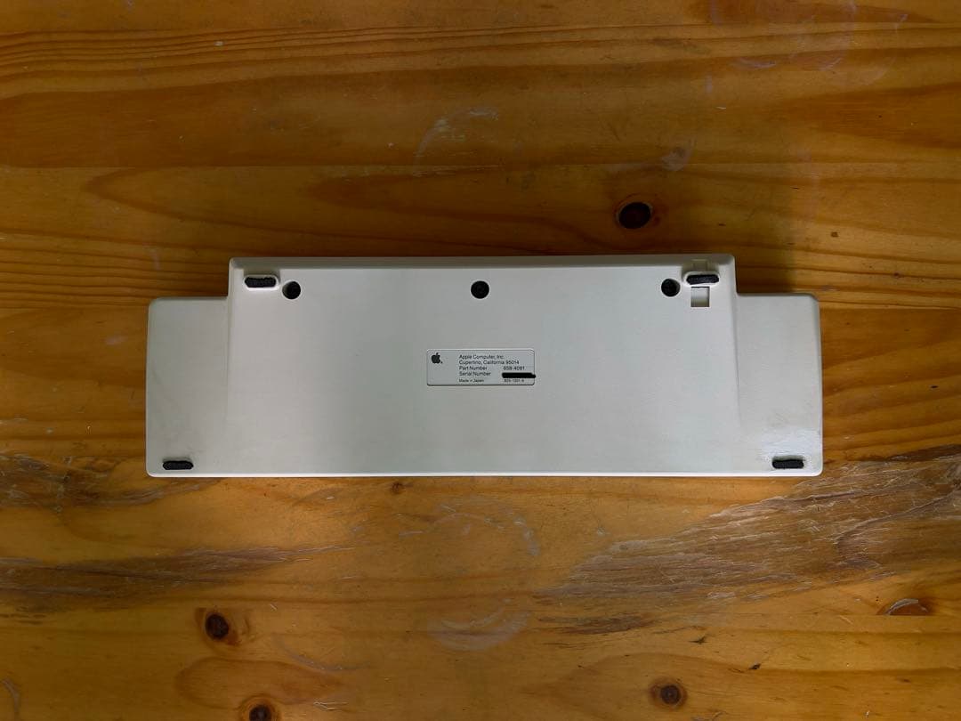 Apple desktop bus keyboard オレンジ軸 ADBケーブル