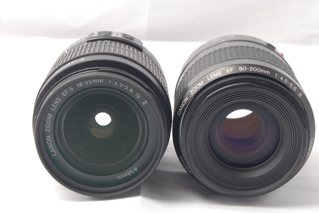 Canon EOS Kiss X5 ★望遠レンズ付☆Wレンズ☆ 一眼レフカメラ★