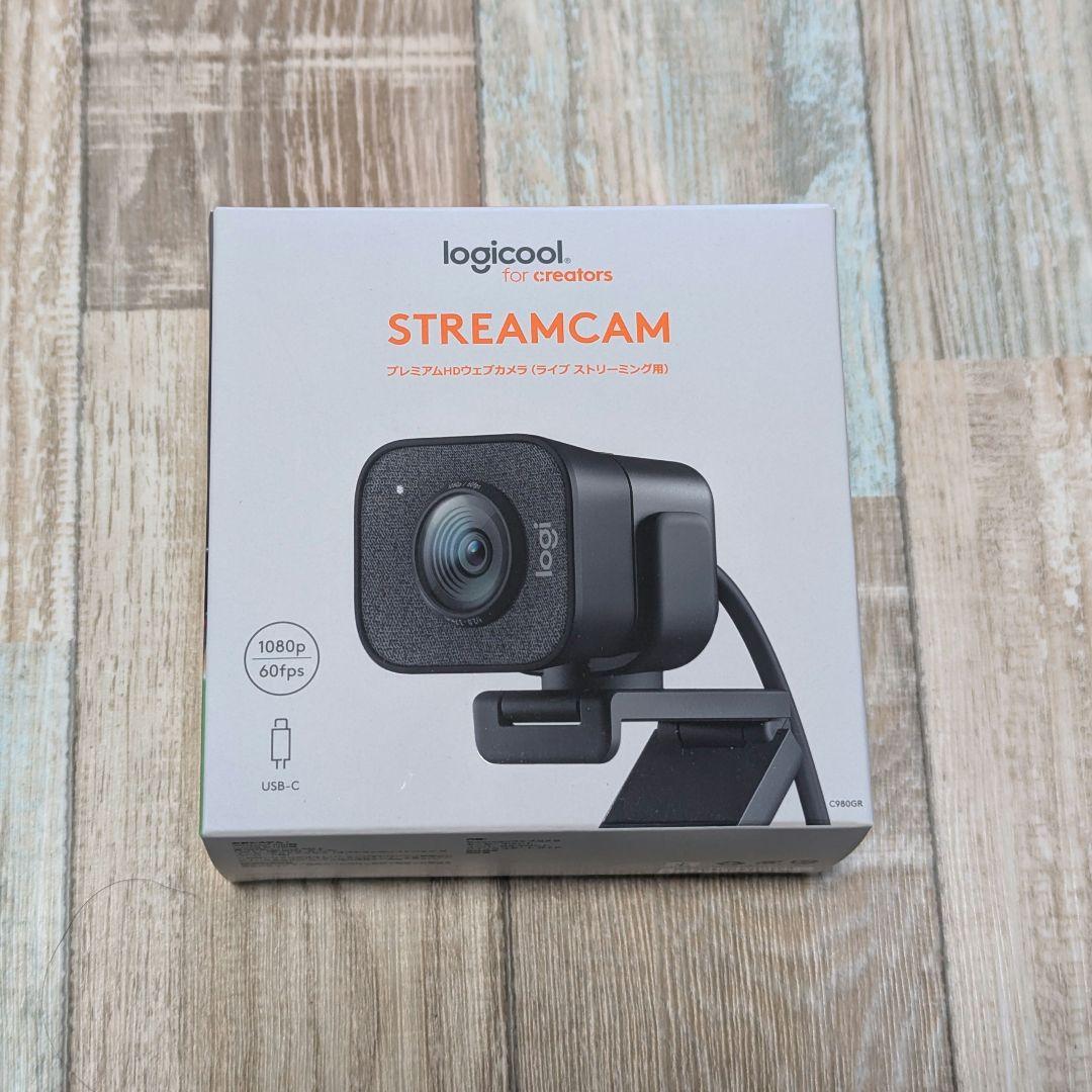 logicool streamcam webカメラ 照明付き