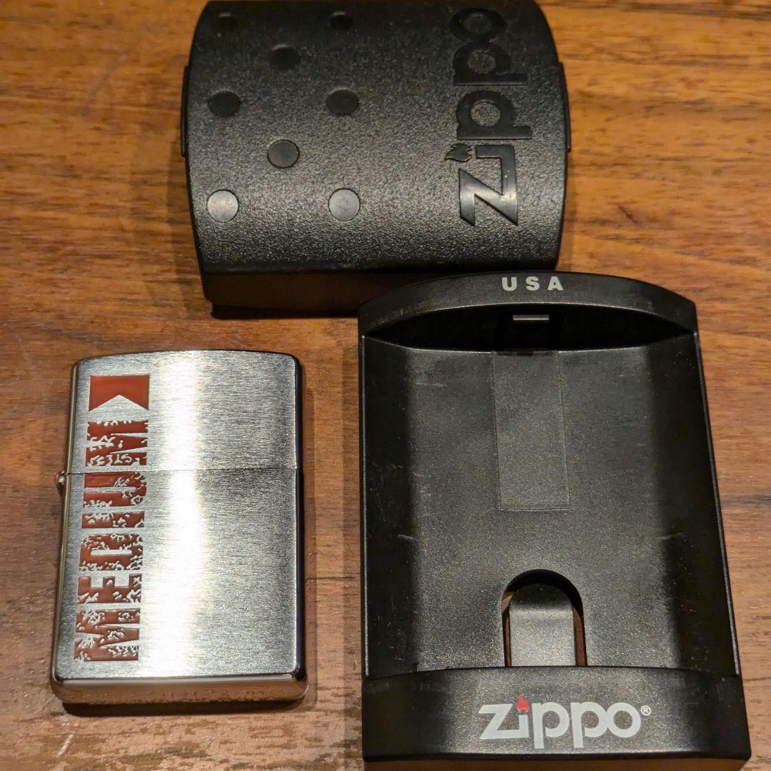 【新品】 マルボロ Marlboro ロゴ ミディアム Zippo