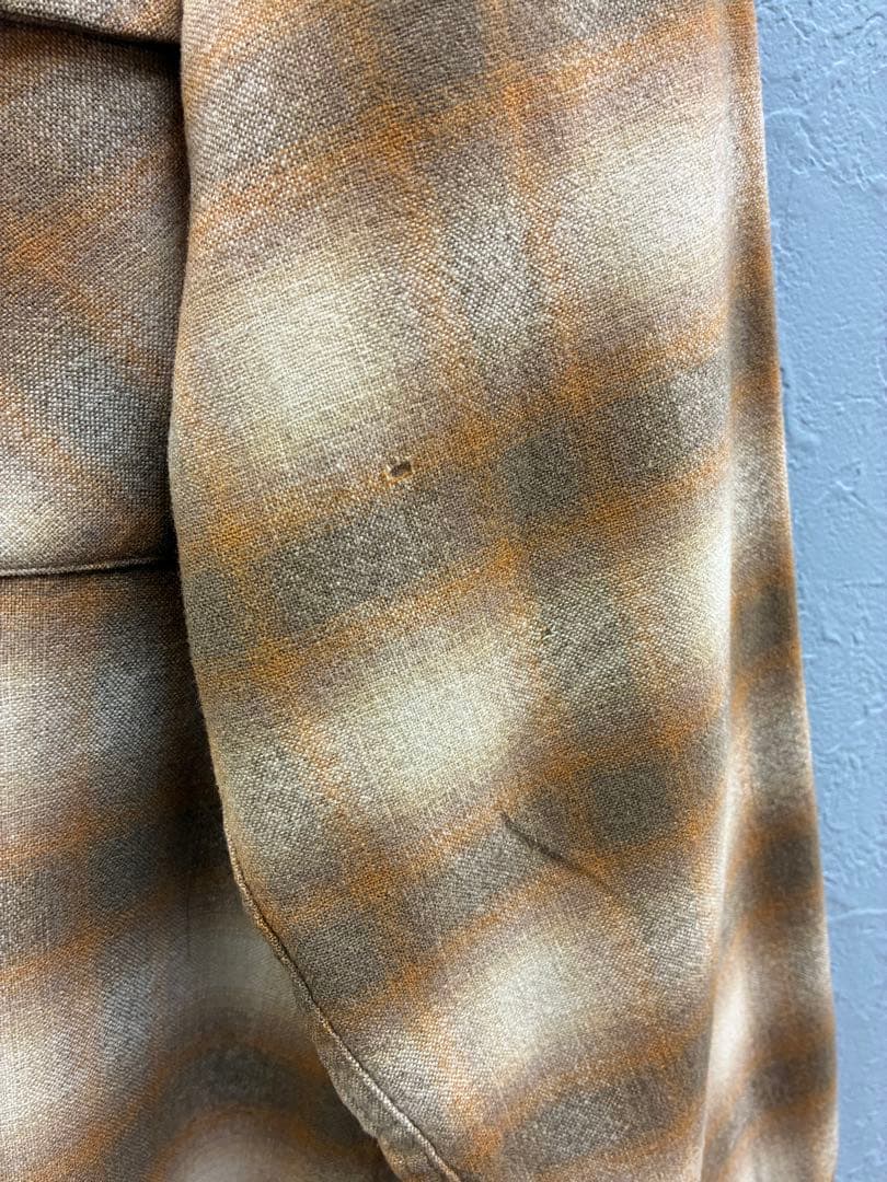 PENDLETONボードシャツ　ヴィンテージオンブレシャツ　60s 山田蓮