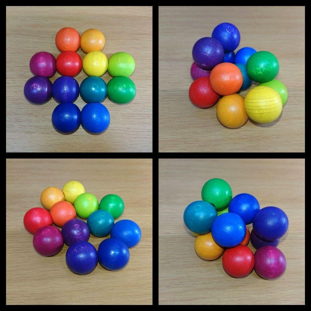 ルーピング ボーネルンド ピックアップパズル nic 知育玩具 10点セット