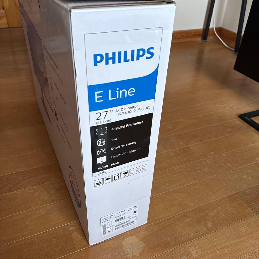 フルHD Philips E line 27インチモニター