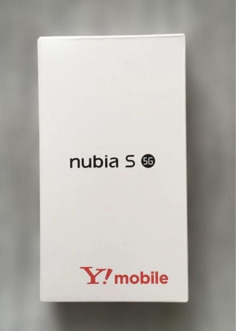 nubia S 5G Y!mobile ブラック 即購入OK！残債なし