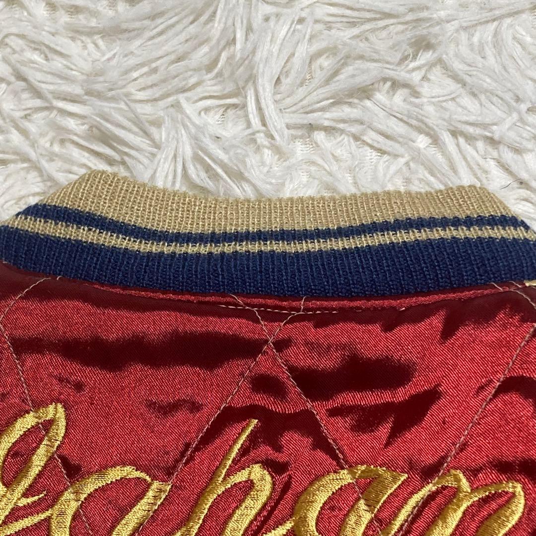 【美品】テーラー東洋 別珍 スカジャン M 虎 鷲 龍 日本地図 ヴィンテージ