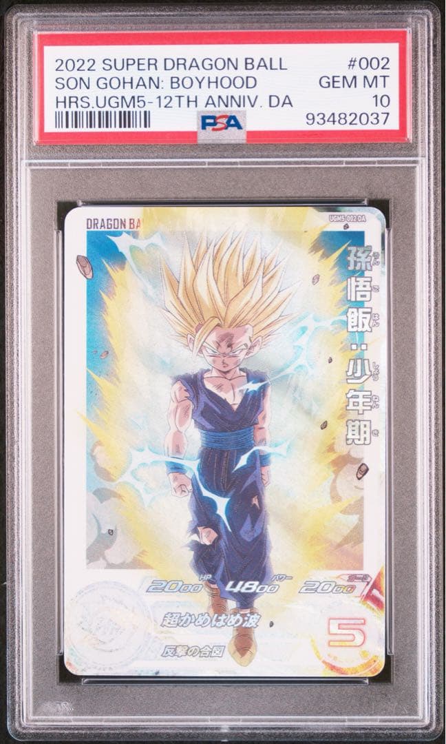 PSA10 孫悟飯　少年期