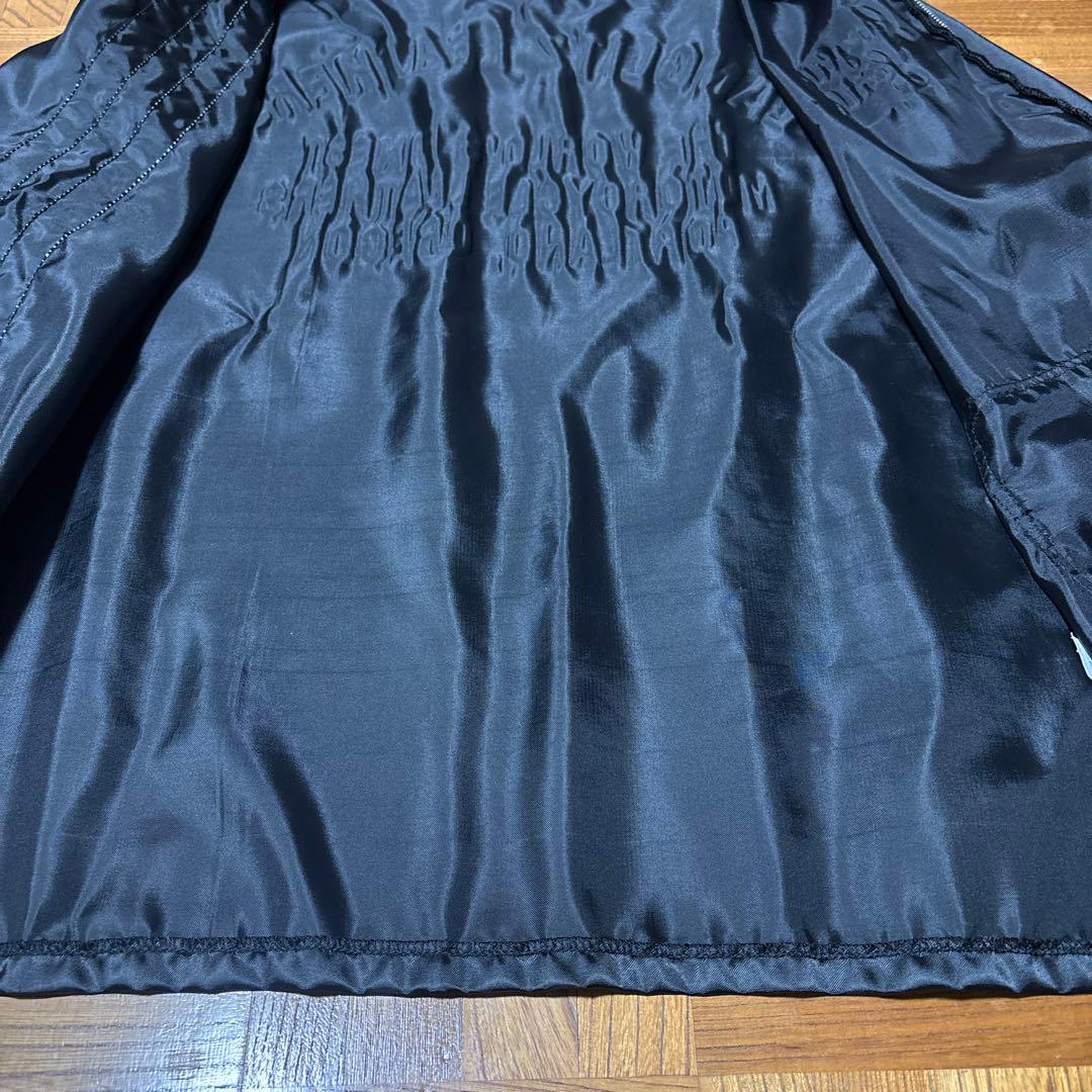 ラングリッツレザー　ナイロンジャケット