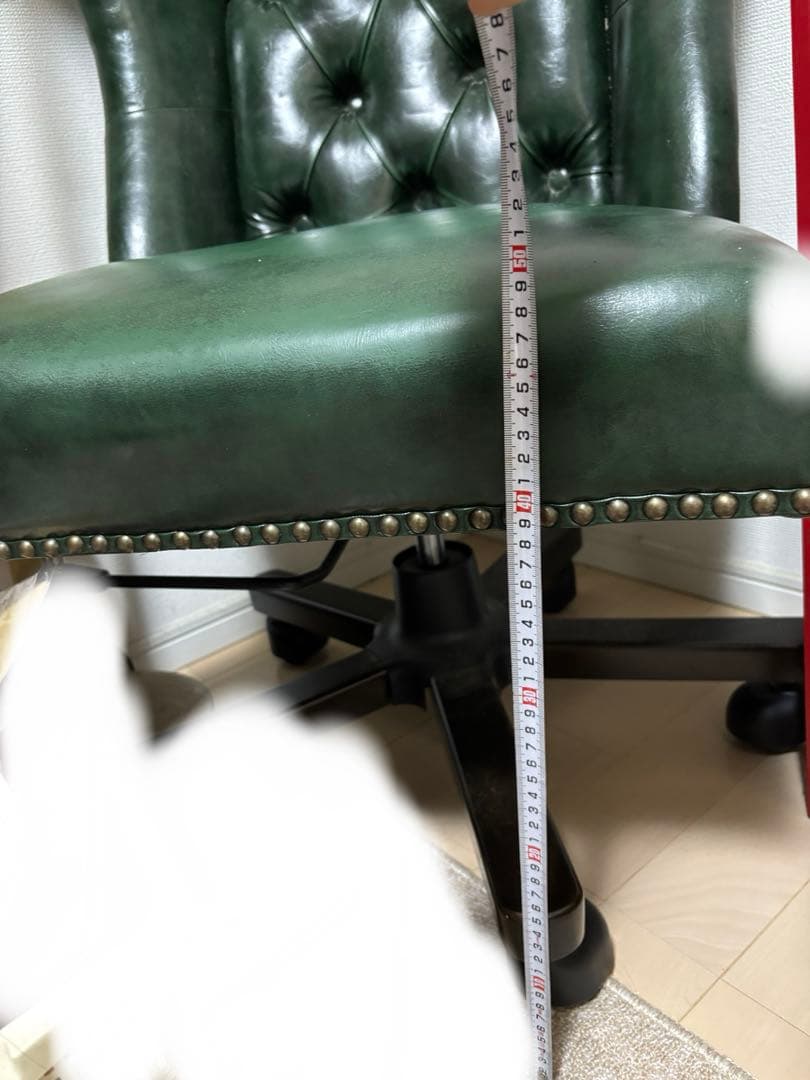 ヴィンセントチェア　ダークグリーン