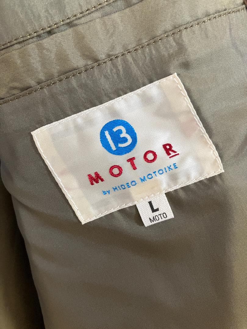 MOTOR ホースレザー スポーツジャケット　L ブラックモト　モーター