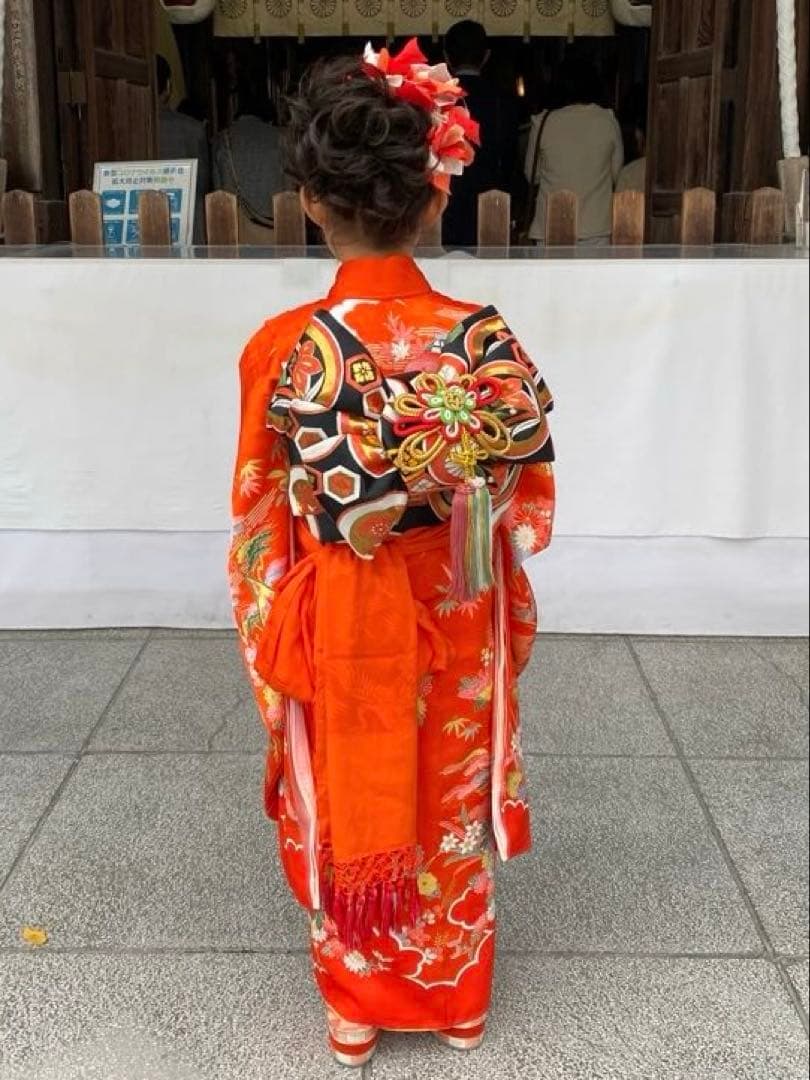 七五三　７歳　着物