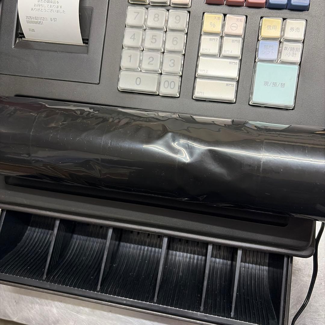 SHARP XE-A147 レジスター　ロール紙10個