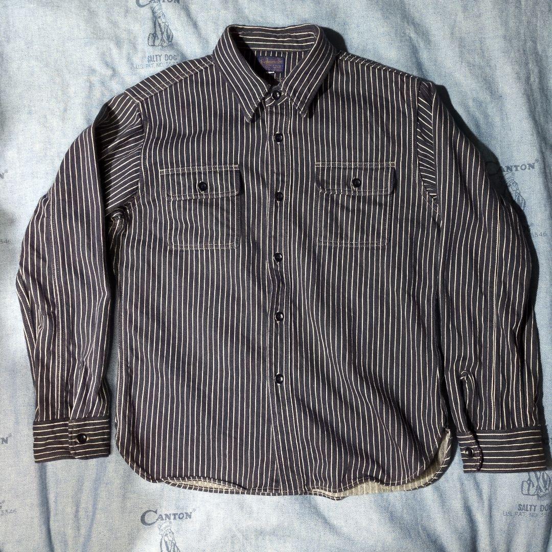 TAKAさん専用Deluxeware ヒッコリー　ヘビーウェイト　ワークシャツ