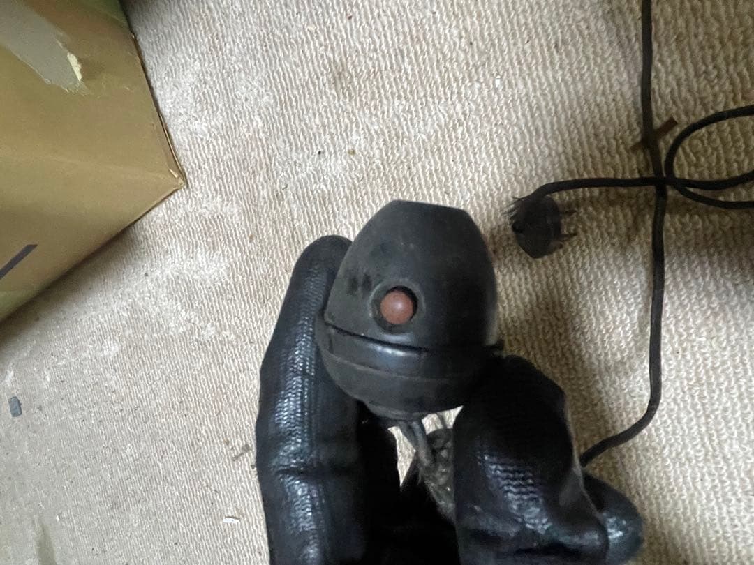 戦前 真空管ラジオ 青島無線工業系 木製キャビネット 彫刻 AM受信 資料的価値