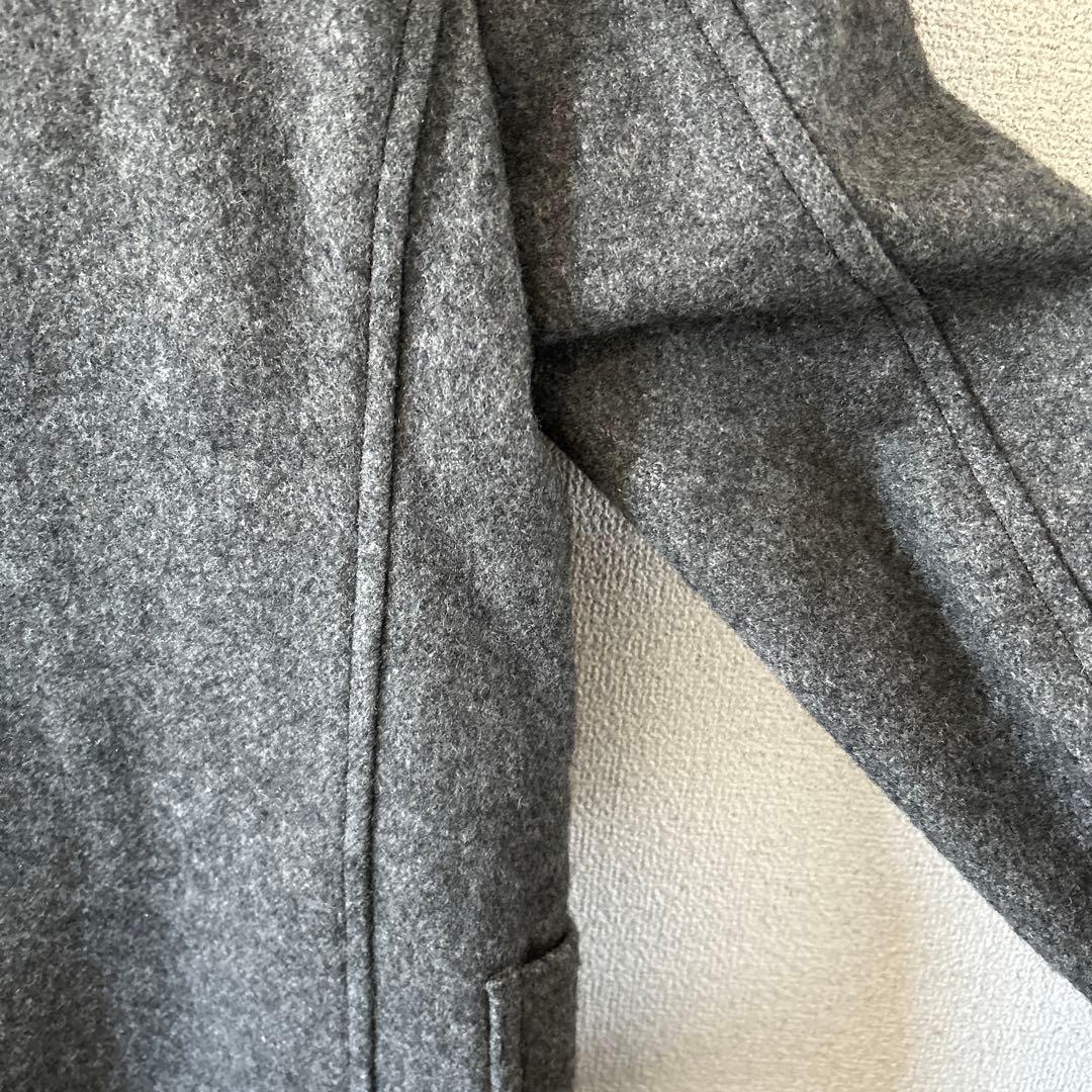 【美品】YAECA ウールリネンダッフルコート　Mサイズ